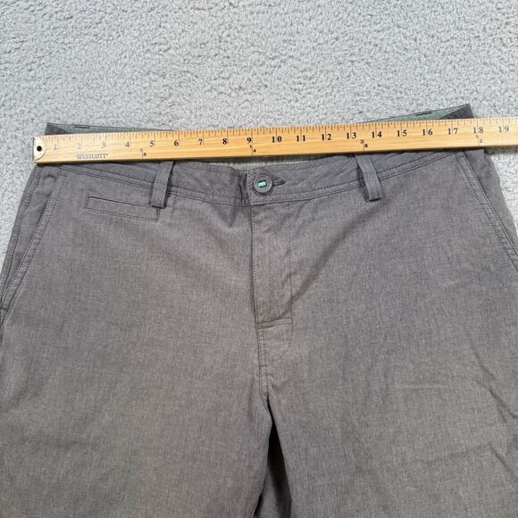 Linksoul Shorts‎ Mens 36 Gray Stretch Performance Golf Hybrid Recycled Comfort - Picture 3 of 7